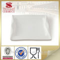 White melamine plate, wholesale dinnerware, ceramic tableware